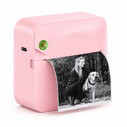 Mini impresora térmica portátil Bluetooth